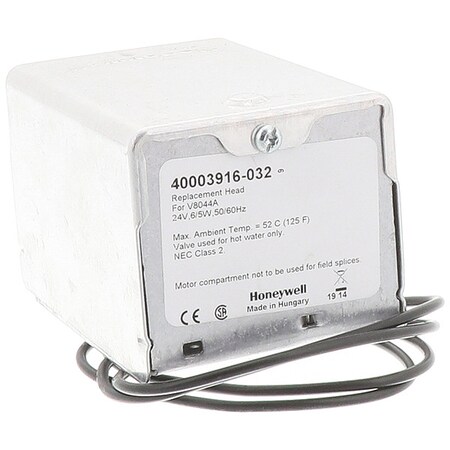 Honeywell Home V8044A POWERHEAD ASSBLY, 3 WAY, 18" LEADS OPPOSITE MANUAL OPENER, 24/60 40003916-032