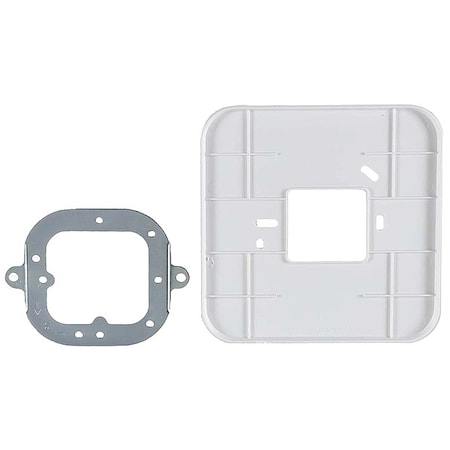 Honeywell Home Cover Plate, Wall Mount, White, Plastic 50005625-001