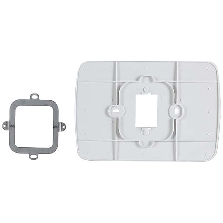 Honeywell Home Cover Plate, Electrical Box, Arctic White 50028399-001