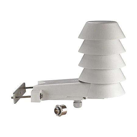 Johnson Controls Temp/Humidity Sensor, 0 to 10V DC, White HX-68P3-0N000U