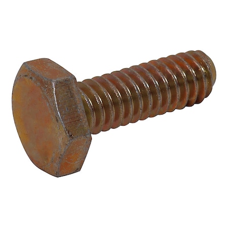 Usa Industrials Grade 8, 5/8"-11 Hex Head Cap Screw, Zinc Yellow Steel, 2 in L BULK-BOLT-4415