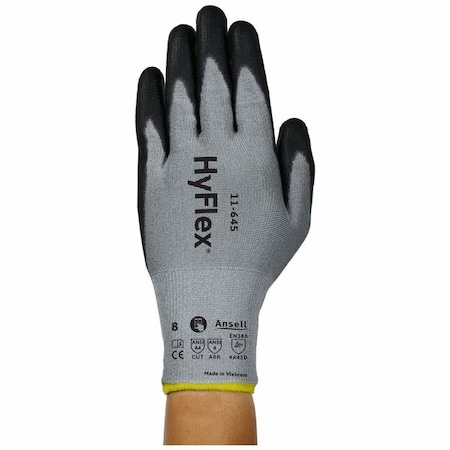 Ansell Cut Resistant Glove, Cut Level A4 , Low DMF Polyurethane , Low DMF Polyurethane , 3XL 1 PR 11-645