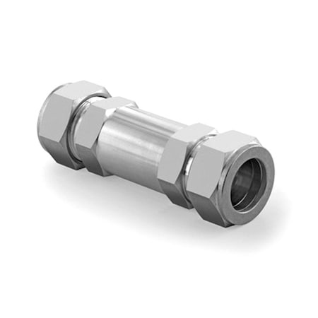 Ham-Let Check Valve, Poppet, Inline, NPT H-410-SS-N-1/4"-1/3 PSI