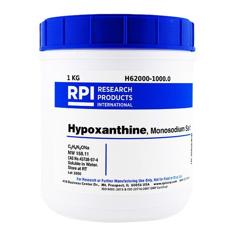 Rpi Hypoxanthine, monosodium salt, 1kg H62000-1000.0