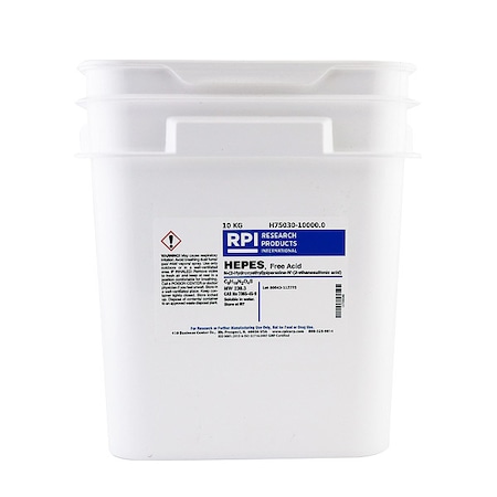 Rpi HEPES Free Acid, 10kg H75030-10000.0