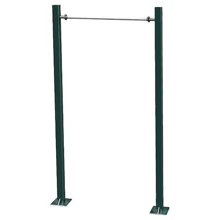 Triactive Usa Horizontal Bar, 88 in H, Beige/Green HBAR