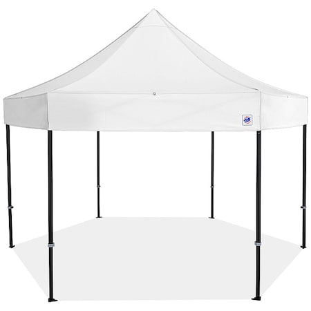 E-Z Up Shelter, White, 15 ft W, 15 ft L HB3ALU15KFBKTWH