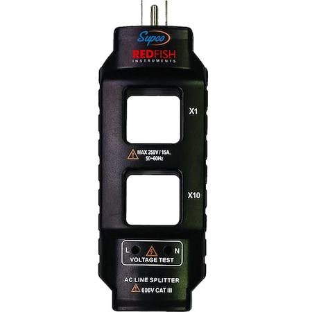Supco AC Line Splitter, 15A Max. Input Current IDVMSPLITTER