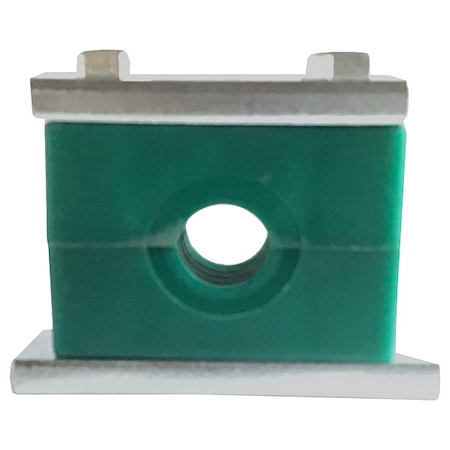 Zsi Vibration-Damping Pipe Clamp, 1 7/8" H HM3012SGRG