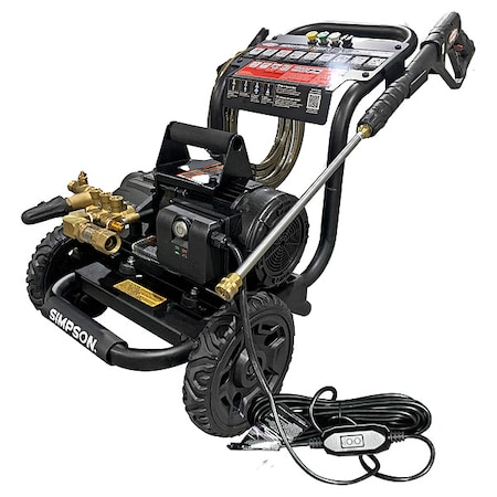 Simpson Corded Pressure Washer, Cold, 1500psi, 120V 61094