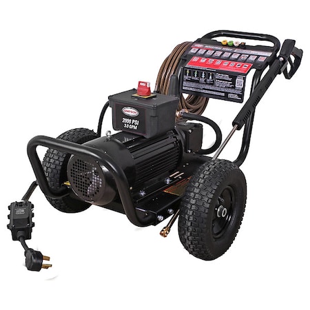 Simpson CordedPressureWasher, Cold, 2000psi, 230V 61130