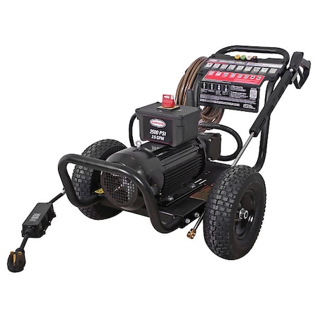Simpson CordedPressureWasher, Cold, 2500psi, 230V 61131