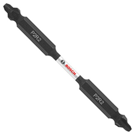 Bosch Screwdriver Bits, 1/4" Hex Shank, 3 1/2" L ITDEP2R23501