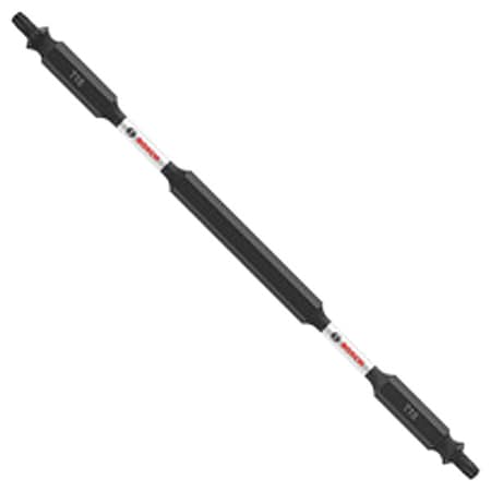 Bosch Screwdriver Bits, 1/4" Hex Shank, 6" L ITDET15601