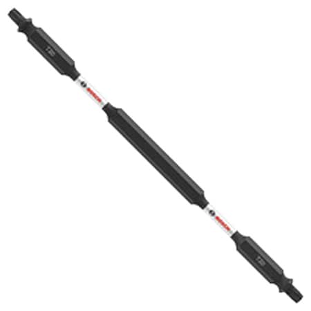 Bosch Screwdriver Bits, 1/4" Hex Shank, 6" L ITDET20601