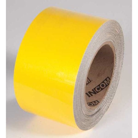 Tuffmark Tuff Mark Ultra Durable Floor Marking Tape Polyester Over Lamination Yellow, 3" W x 100 ft. L TM1103Y