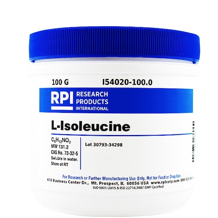 Rpi L-Isoleucine, 100g I54020-100.0