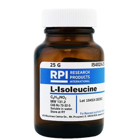 Rpi L-Isoleucine, 25g I54020-25.0