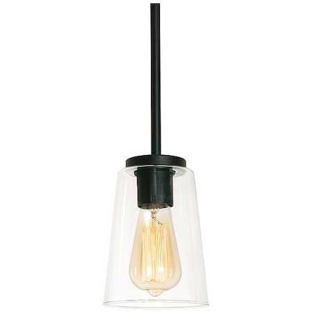 Afx LightPendant, 5 in D, Black, Metal JNNP05MBBK