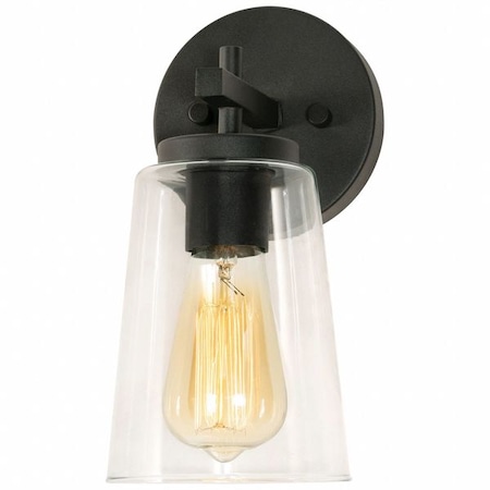 AFX Medium Base Sconce, 120 V, 6 1/4" L, 5" W JNNS0511MBBK