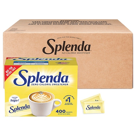 SPLENDA Splenda, 0.04 oz, 2400 Ct, PK2400 SP82004100