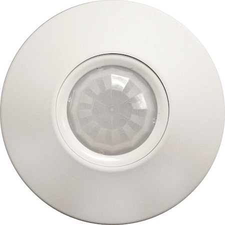 Sensorswitch Ceiling Mount Sensor, Occupancy, 0-10V Dimming, Wireless RF, 902 MHz, White, 450 sq ft, LED CM 9 WR