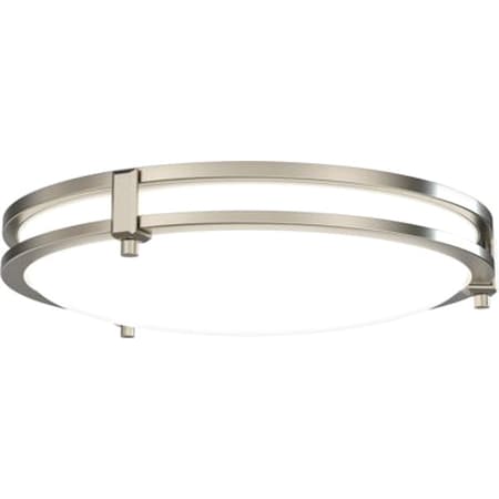 Juno Lighting LED Flush Mount, 120V AC, Steel, Acrylic FMSATL 13IN RD SWW5 90CRI 120 BN M4