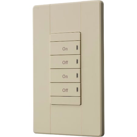 Sensorswitch Push Button Wall Switch, Ivory NPODM IV