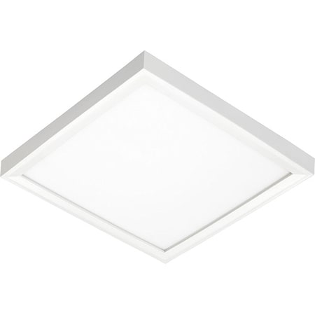 Juno Lighting Surface Mount Downlight, LED, 7-3/4" L JSFSQ7IN10LMSWW590CRIMVOLT ZT WH M12