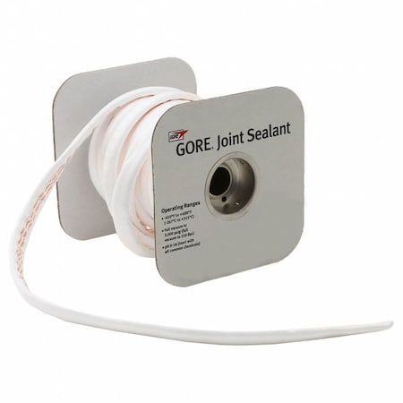 Gore Joint Sealant, EPTFE, 1/2 Inch X 5 Ft 0005F