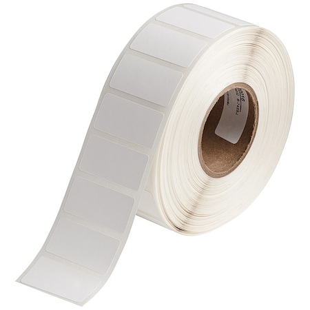 Brady Pre-Cut Label Stock Roll, White, Matte J20-136-2475