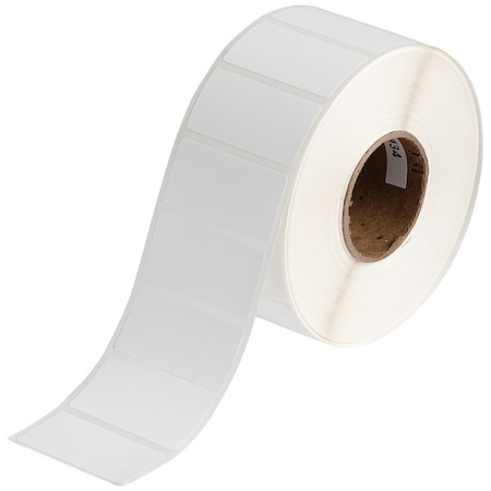 Brady Pre-Cut Label Stock Roll, White, Matte J20-137-2475