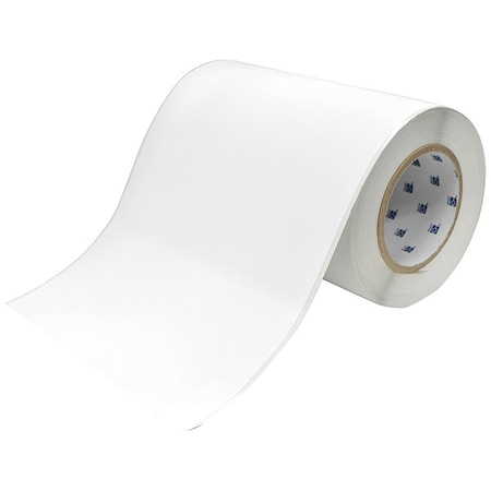 Brady ContinuousLabelStock, White, Matte, 8inW J40C-8000-2475