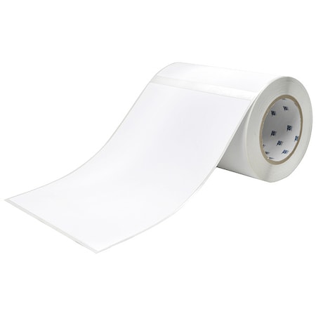 Brady Pre-Cut Label Stock Roll, White, Matte J40-265-7425J
