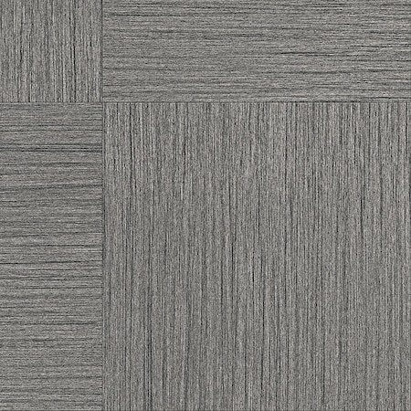 Armstrong Vinyl Floor Tiles, 6 in W, Heather J5162851