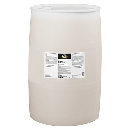 Zep Vehicle Wash, Truck and Trailer Wash, 55 gal, Contains Butyl J53385