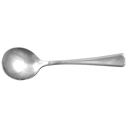 Iti Bouillon Spoon, 6 1/2 in L, Silver, PK36 KE-113