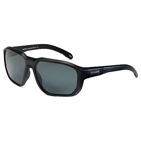 Bolle Safety KNOX, Safety Glasses, Anti-Fog & Anti-Scratch, Smoke Lens, Black Frame, Full-Frame, Polarized KNOXXT50M