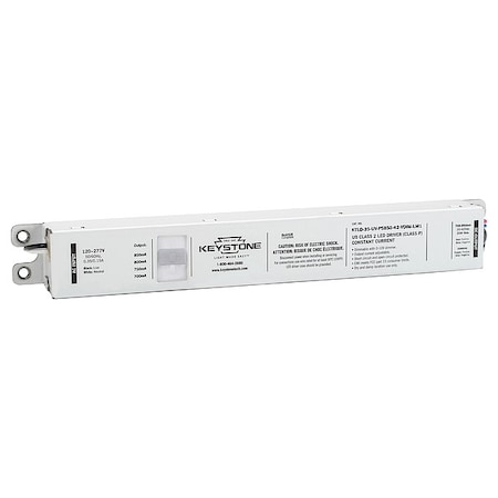 Keystone LED Driver, 0-10V, 9-1/2 in - L, 1PK KTLD-35-UV-PS850-42-VDIM-LM1