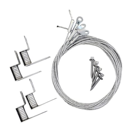 Durodyne Suspension Kit, w/ 2" Wood Screw, 150 lb 32045