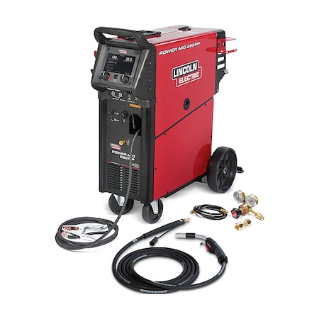 Lincoln Electric Multiprocess Welder, Power MIG 262MP, Phase Single-Phase , 208V, 230V, 460V, 575V K5376-1
