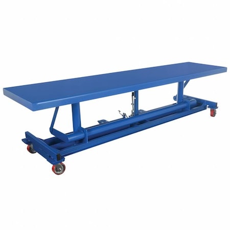 Vestil Long Deck Cart, 120 in Overall L LDLT-20120