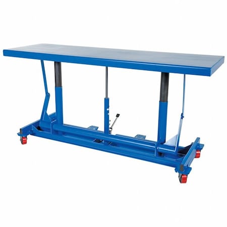 Vestil Long Deck Cart, 96 in Overall L LDLT-2096