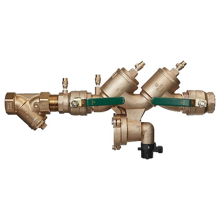 Watts Backflow Preventer, High Investment Level 2 LF919-QT-S-FS