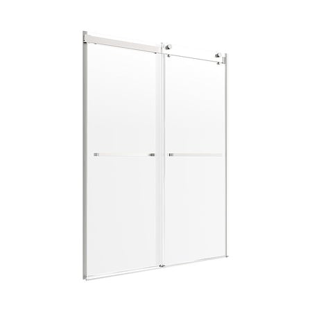 Fgi Shower Door, 47 in W, 76 in H, Glass LGDR4876-CL-BN