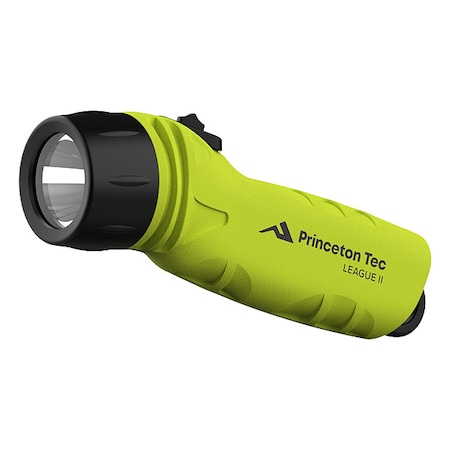 Princeton Tec Neon Yellow LED Handheld Flashlight, Alkaline AA, 150lm LG2-NY