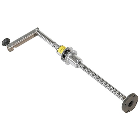 Vestil Leveling Jack 21 In Travel, Zinc Plated LJ-21