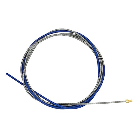 Miller Electric Liner, Blue/Silver, Steel, 10 ft L LMD2A-10