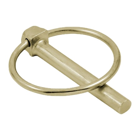 Zoro Select Lynch Pin, 5/16"D, 1 5/8" L, w/o Chain, PK10 WWG-LP3121625