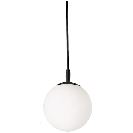 Afx Pendant, 7 1/8 in D, Black, Metal LRTP07MBBK
